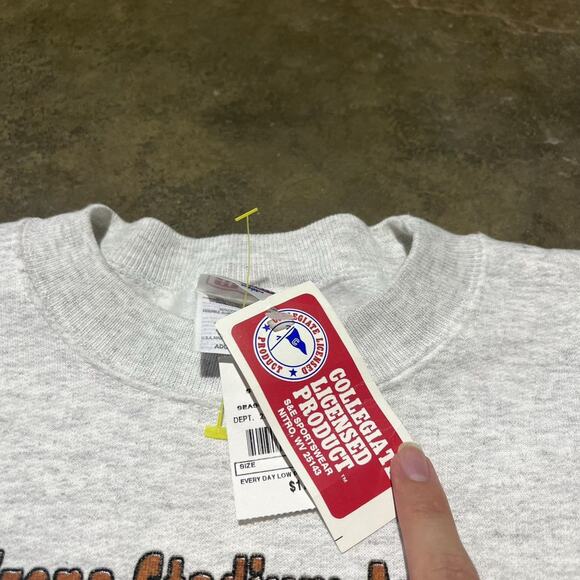 NOS Vintage 1998 Missouri West Virginia Bowl Sweatshirt - Picture 3 of 5